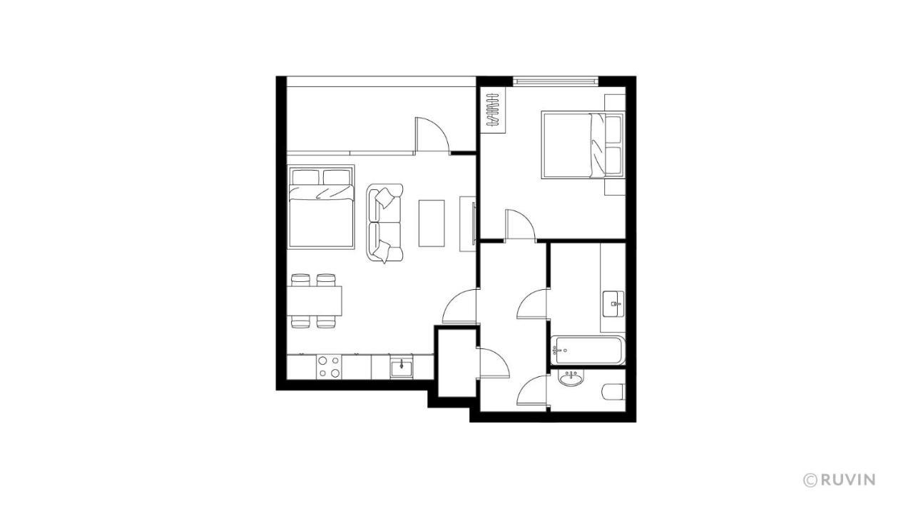 Apartament High Rise, Netflix, 2 Min To Main Station Wiedeń Zewnętrze zdjęcie